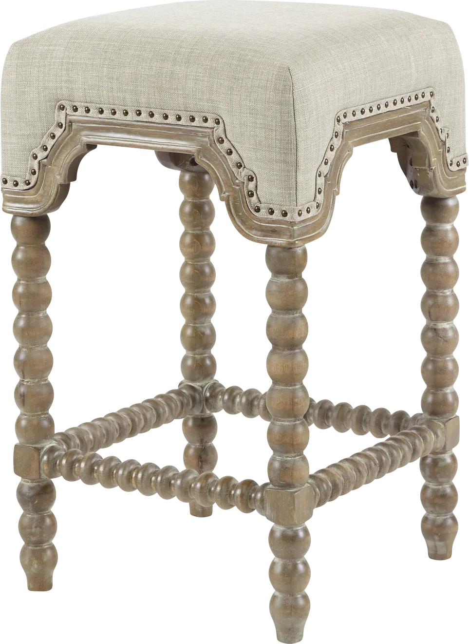 Bramhall Gray Counter Height Stool - Image 1