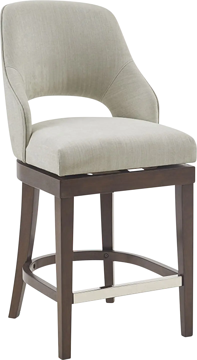 Amesa Cream Counter Height Stool