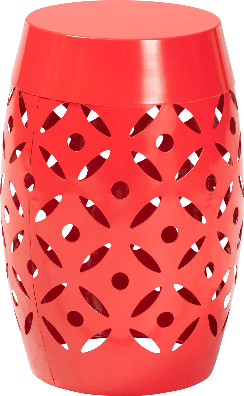 Outdoor Hadiyan Red Side Table - Thumbnail - Image 1