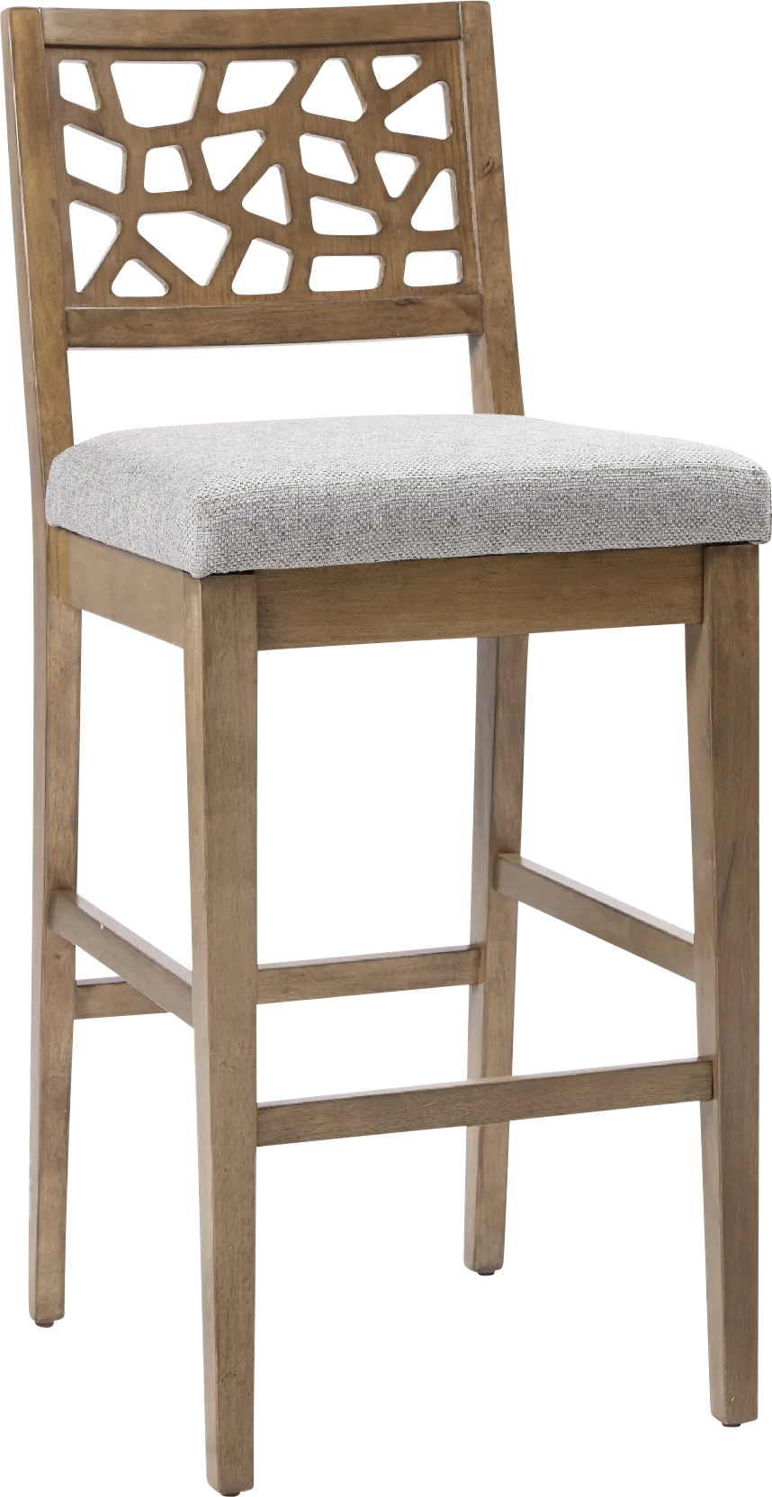 Breroot Gray Counter Height Stool - Image 1