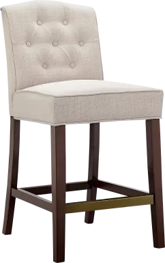 Antean Beige Counter Height Stool