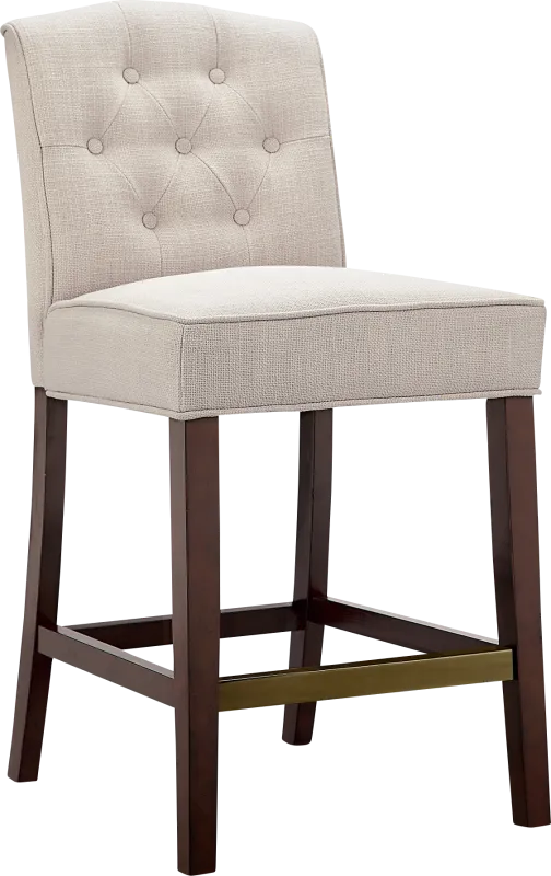 Antean Beige Counter Height Stool
