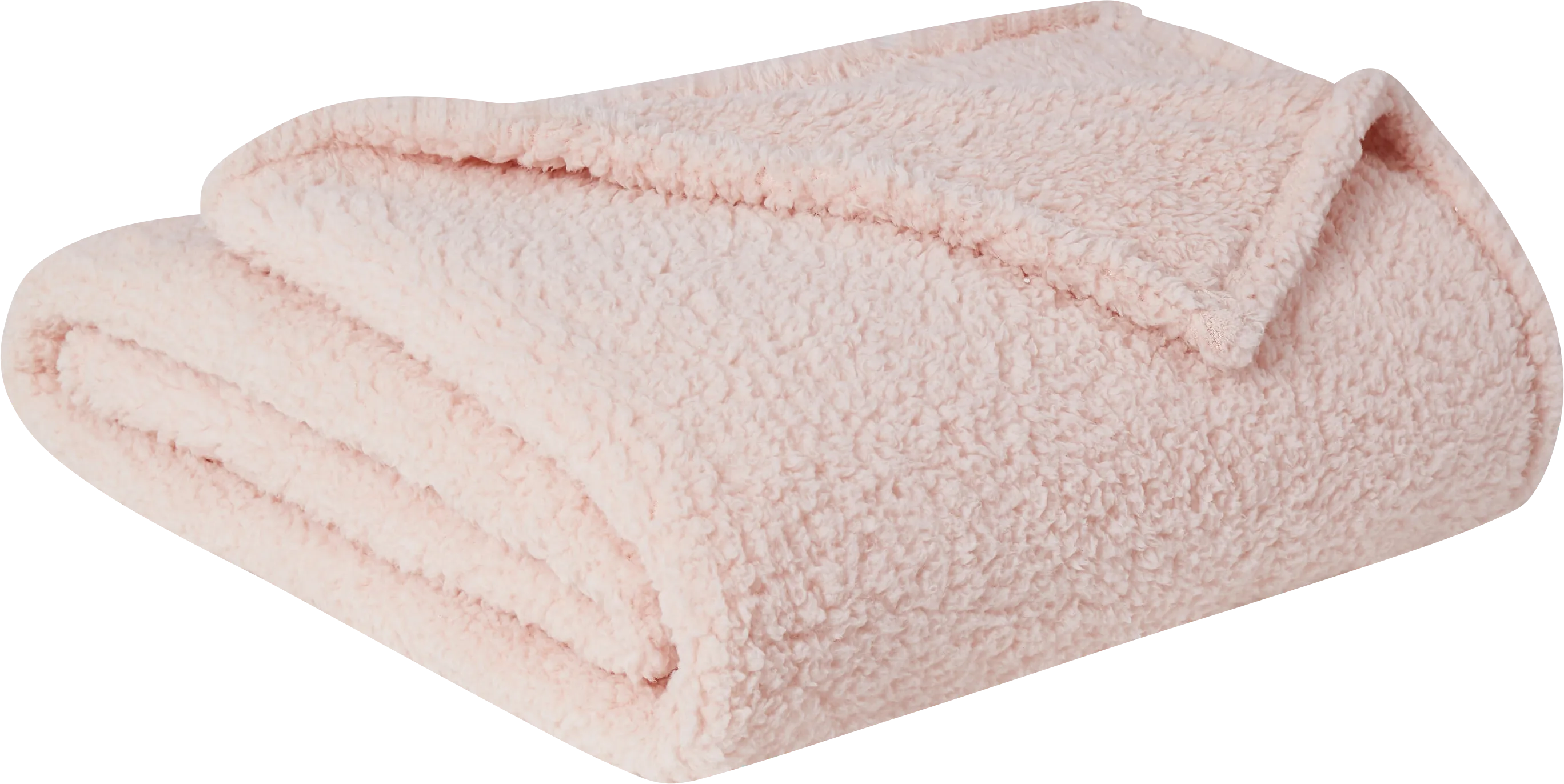 Kids Plush Cloud Blush Twin XL Blanket - Thumbnail - Image 1