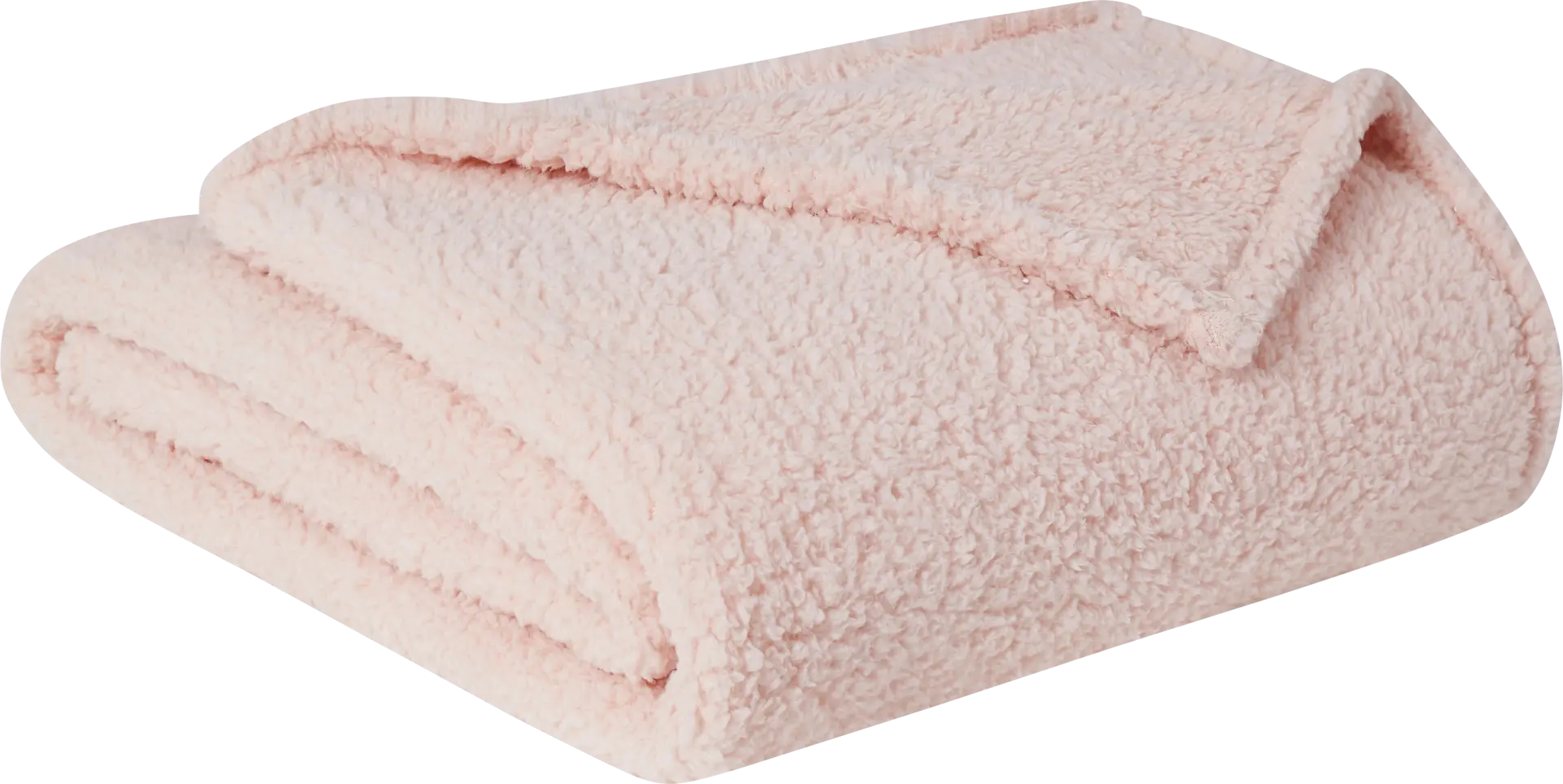 Kids Plush Cloud Blush Full/Queen Blanket