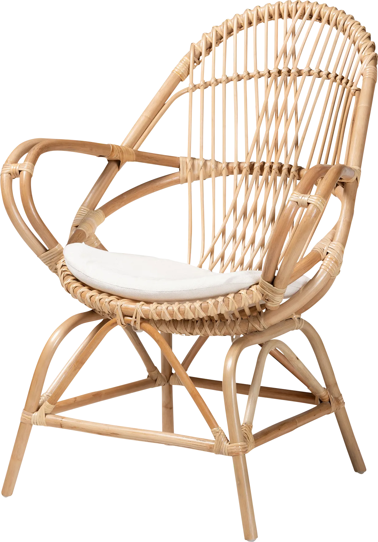 Cazenove Brown Accent Chair - Image 1