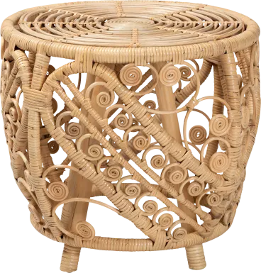 Lyndeboro Brown End Table