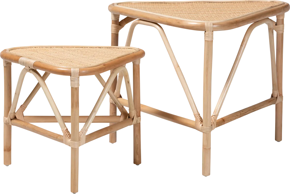 Messervy Brown End Table, Set of 2