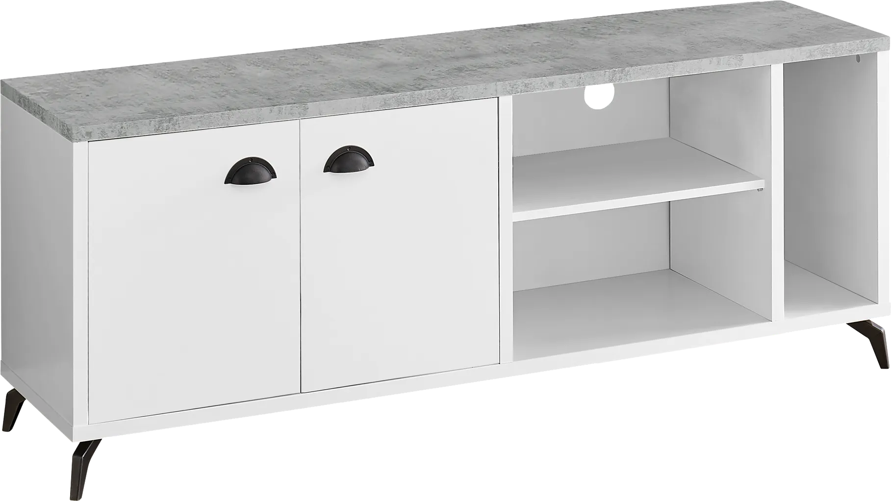 Bothell White 60 in. Console - Thumbnail - Image 1