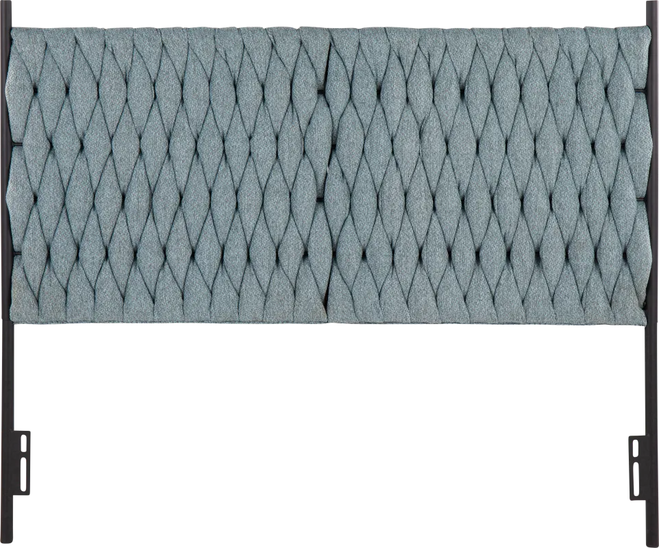 Tockington Blue Queen Headboard
