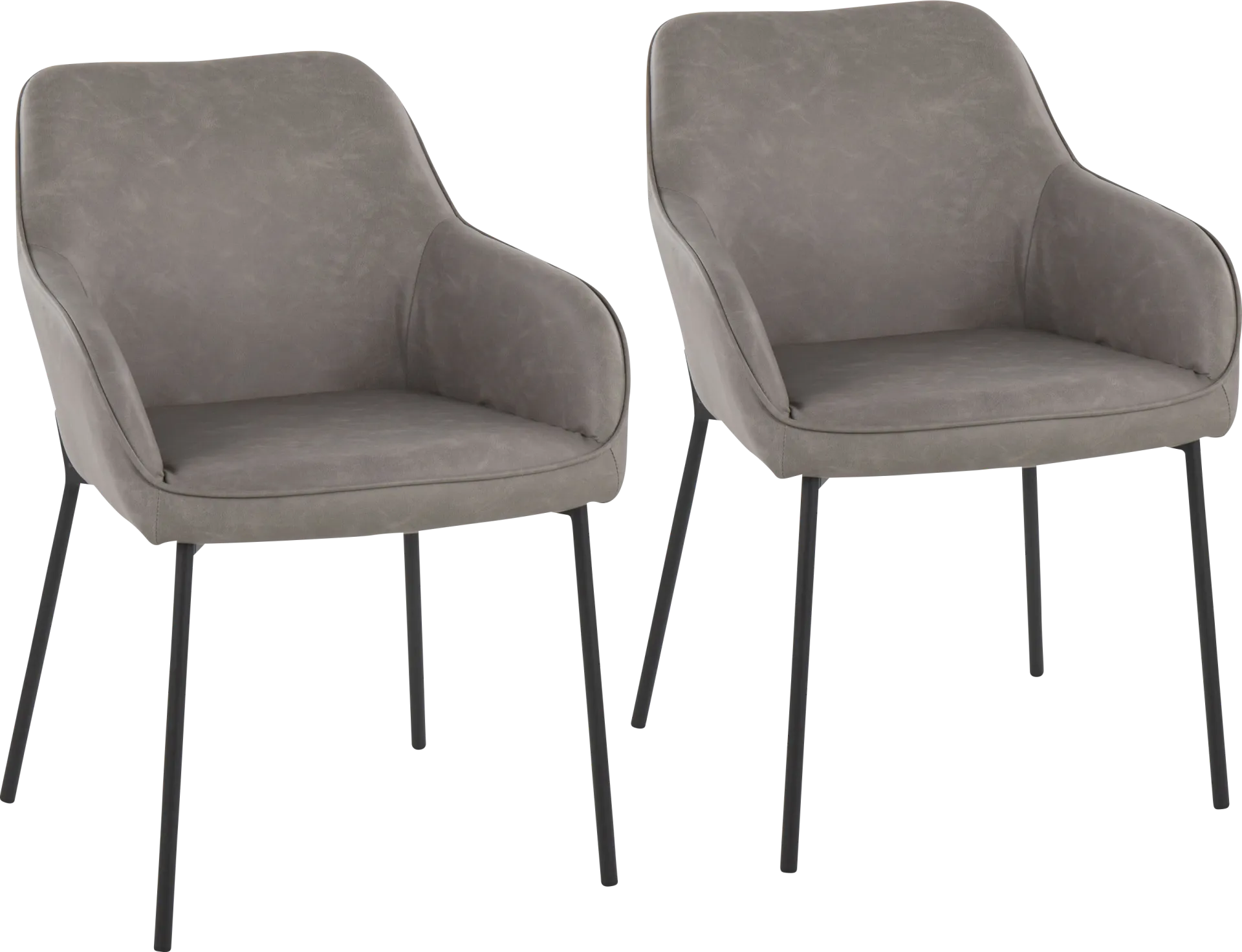 Springmire II Gray Dining Chair Set of 2 - Image 1