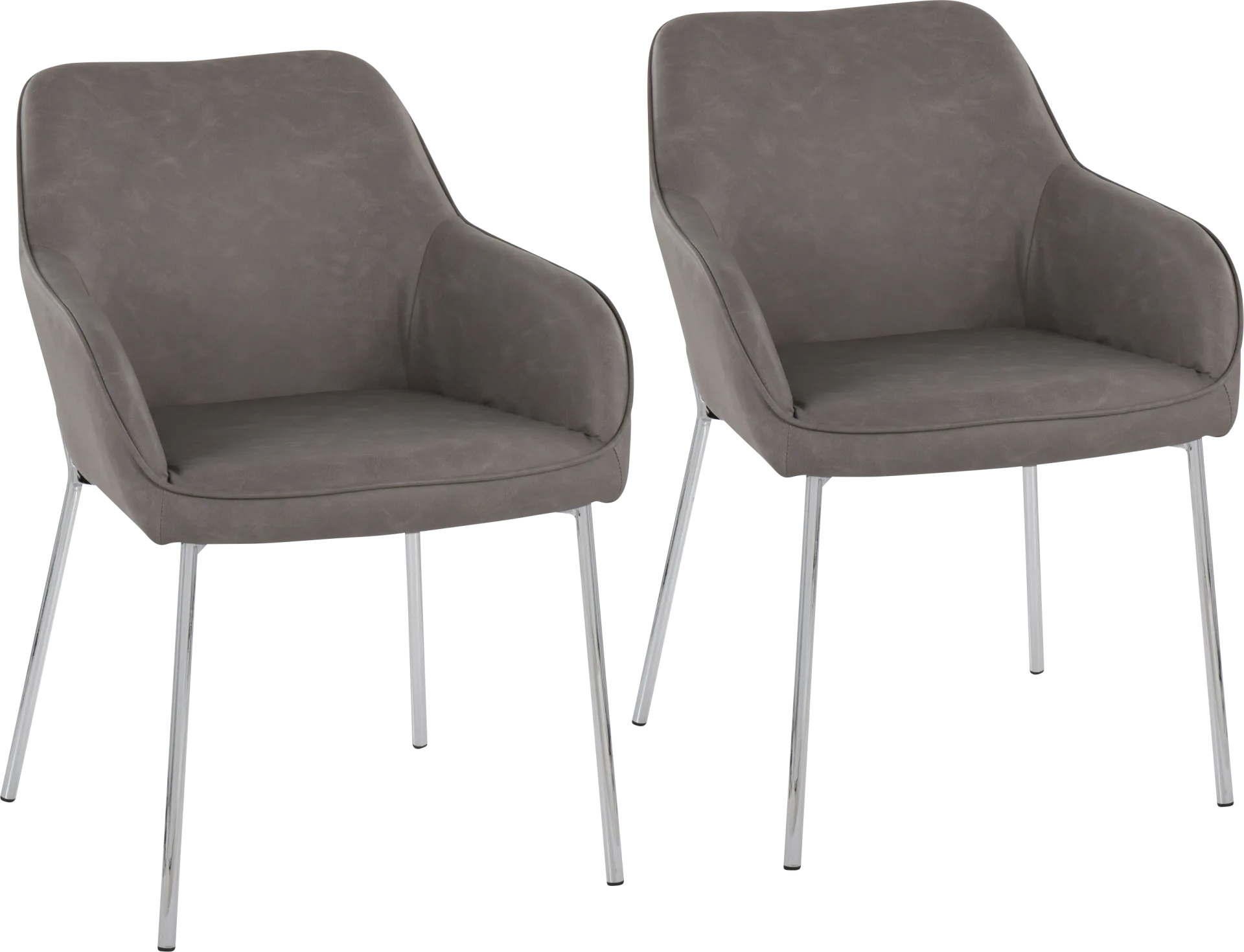 Springmire III Gray Dining Chair Set of 2 - Image 1