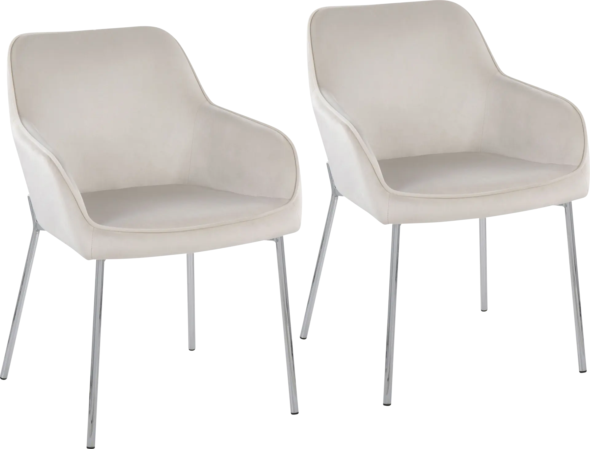 Springmire III Cream Dining Chair Set of 2