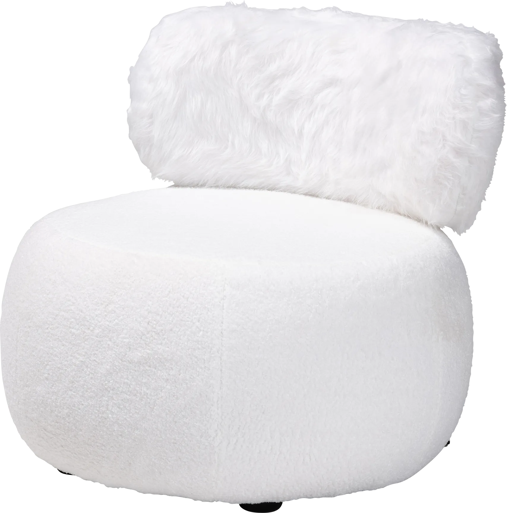 Cabrayla White Accent Chair - Image 1