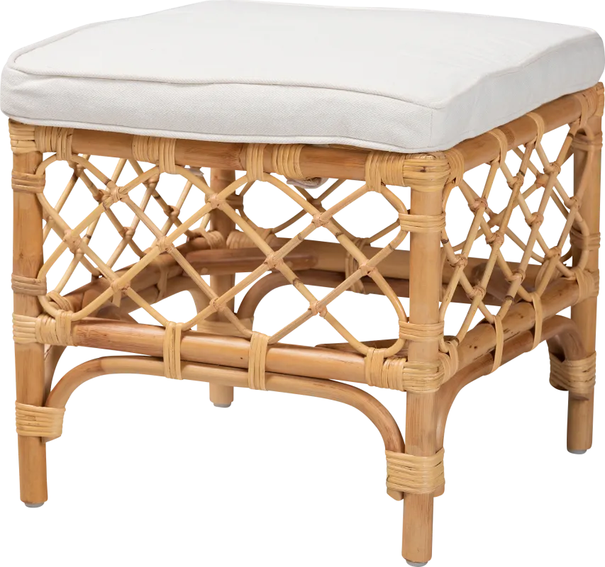 Enilan Natural Accent Ottoman