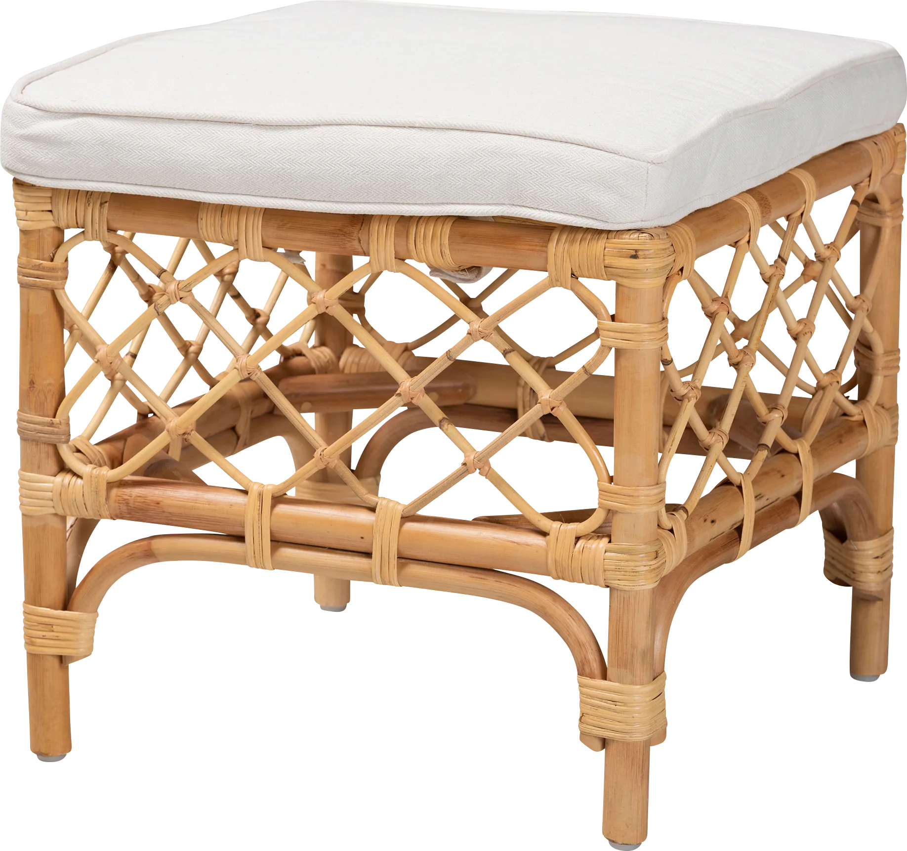 Enilan Natural Accent Ottoman - Image 1