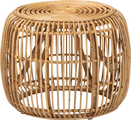 Evasel Natural End Table