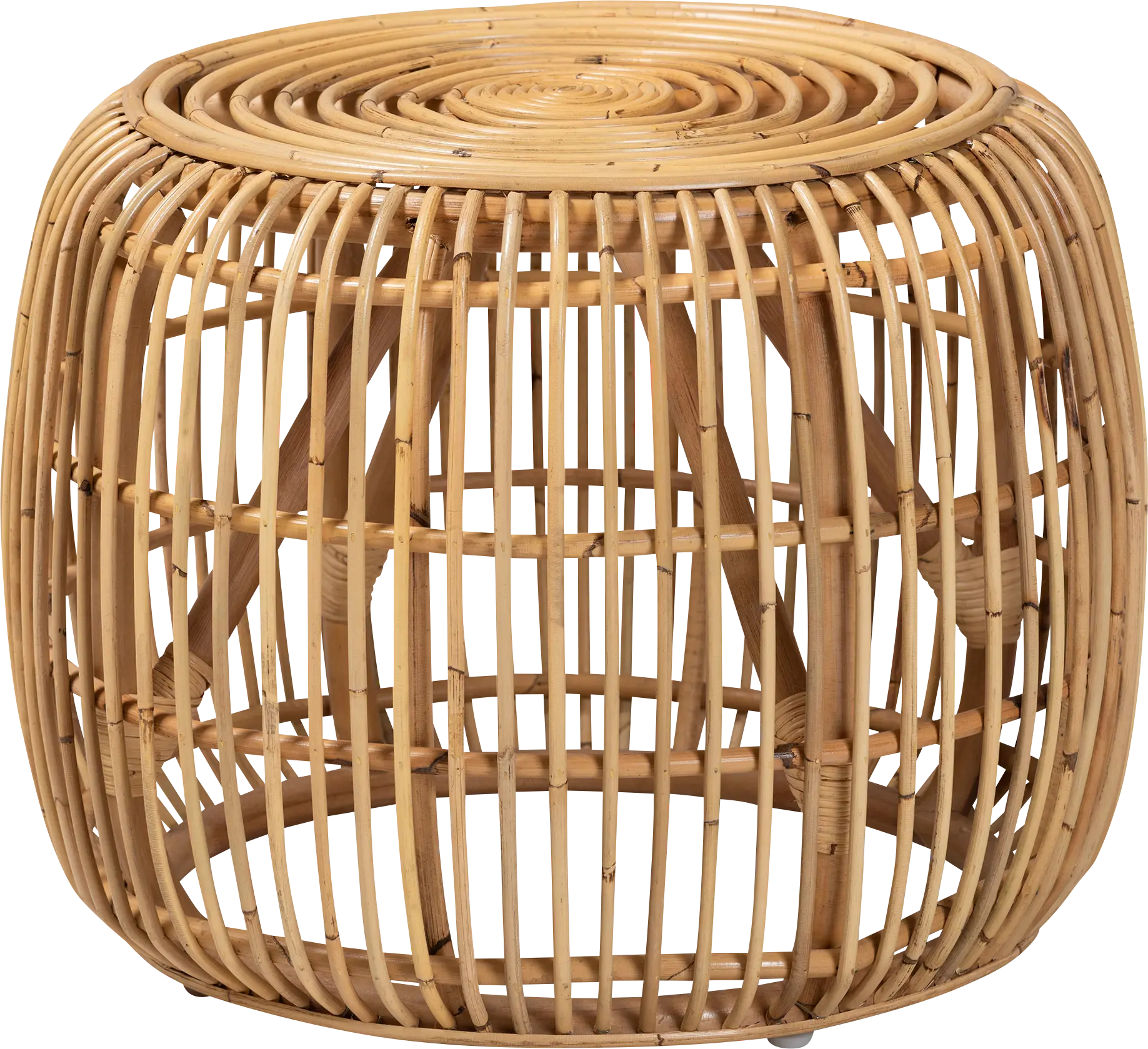 Evasel Natural End Table