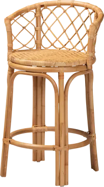 Enilan Natural Counter Height Stool