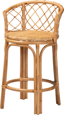 Enilan Natural Counter Height Stool