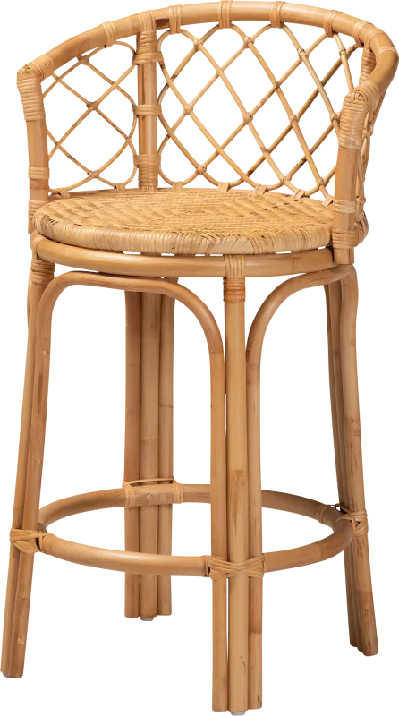 Enilan Natural Counter Height Stool