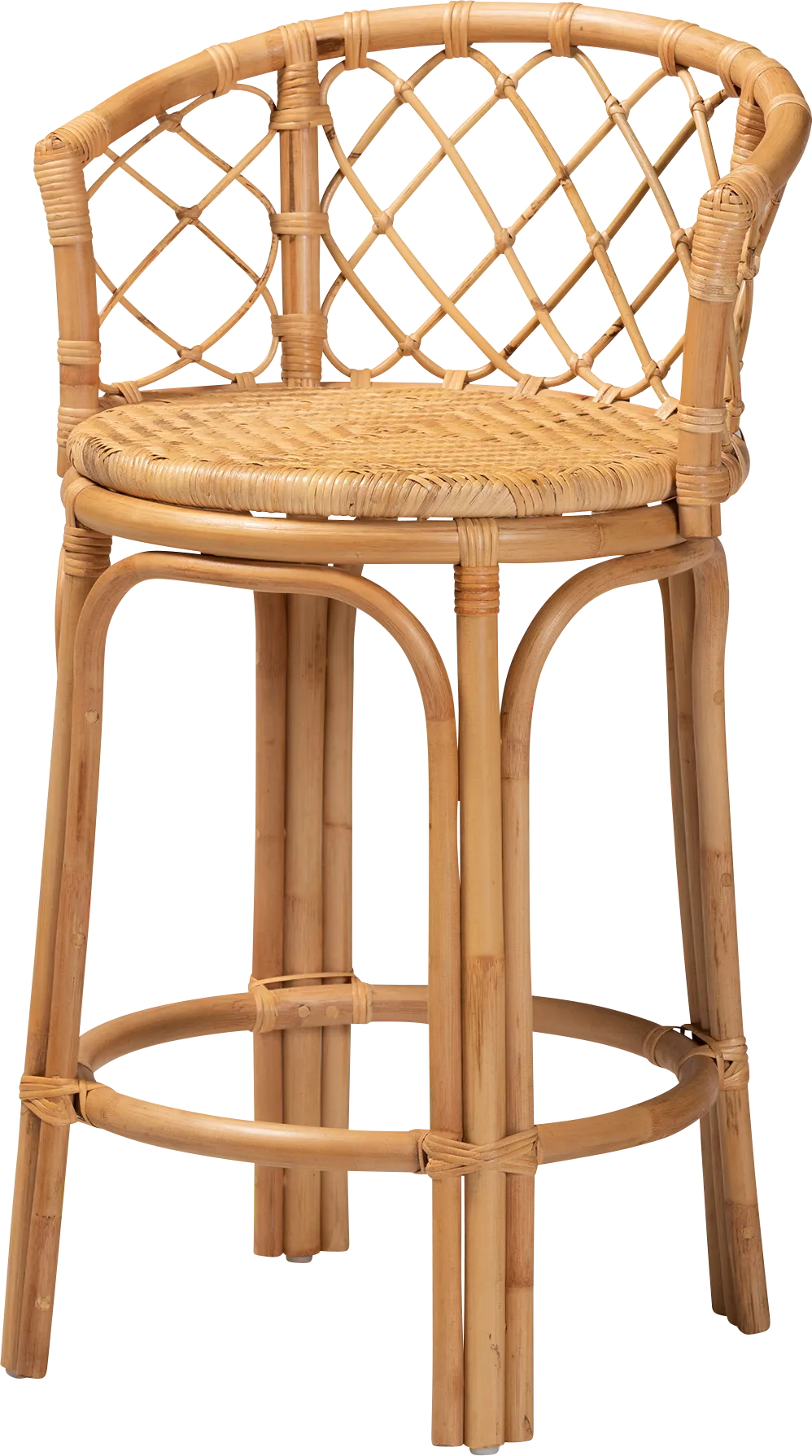 Enilan Natural Counter Height Stool - Image 1