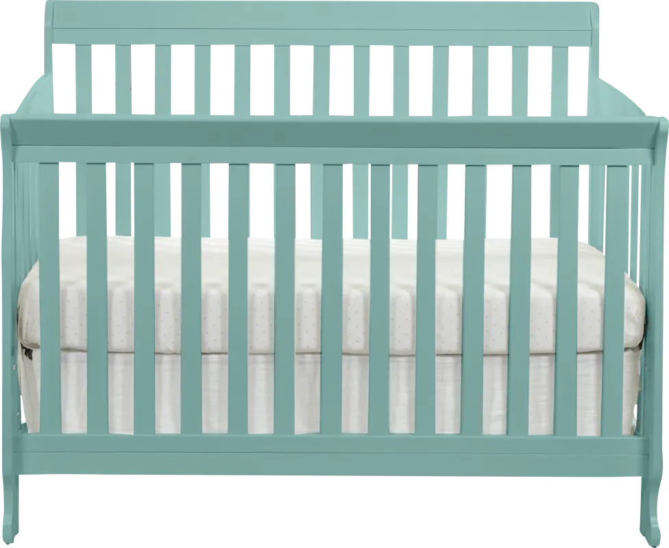 Kids Gelhaven Turquoise Convertible Crib