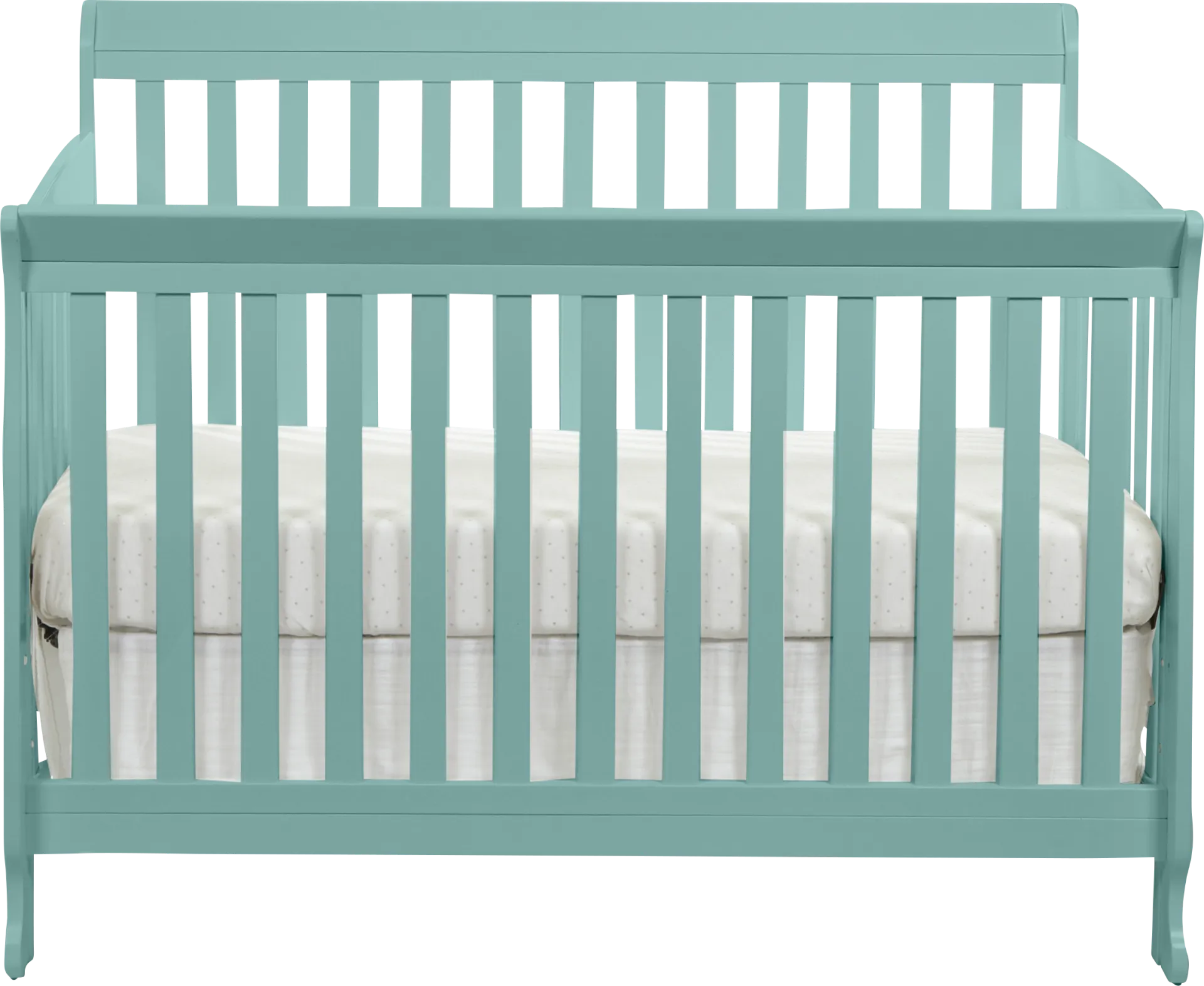 Kids Gelhaven Turquoise Convertible Crib - Image 1