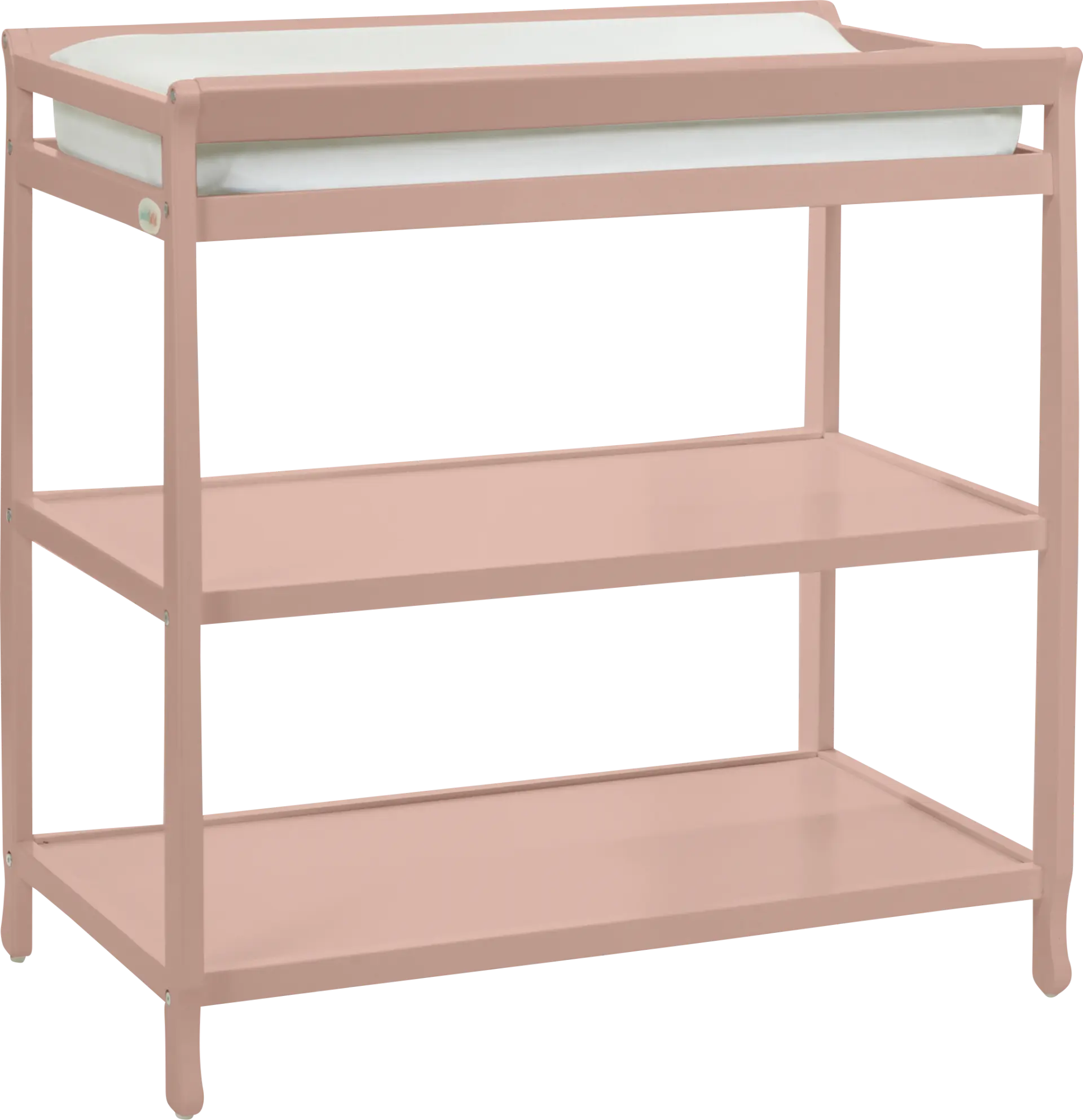 Kids Gelhaven Pink Changing Table