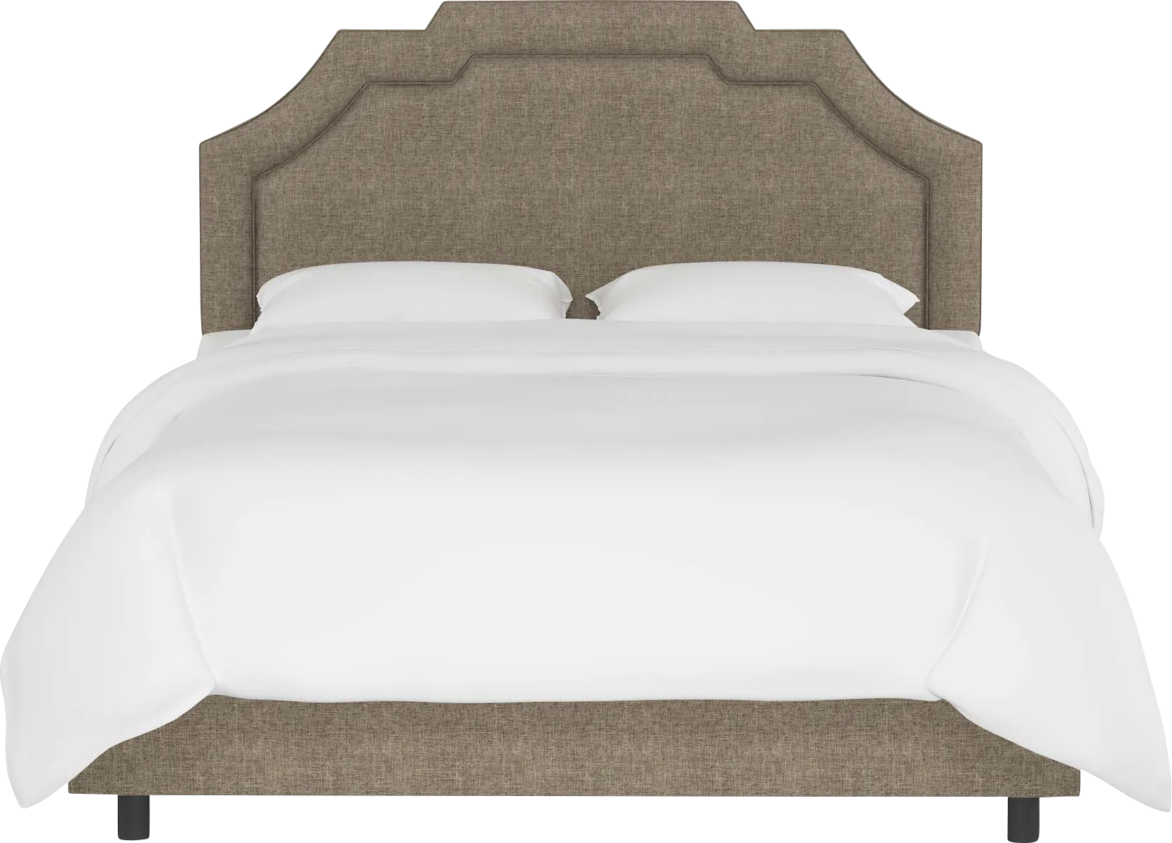 Evarelle I Tan Queen Bed - Thumbnail - Image 1