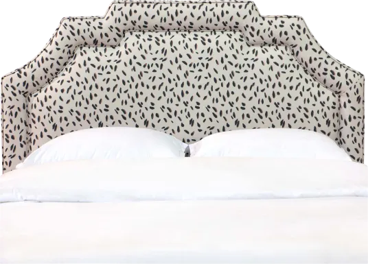 Evarelle II Cream Queen Headboard