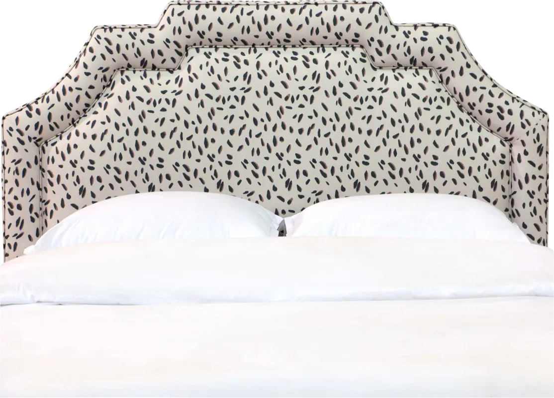 Evarelle II Cream Queen Headboard