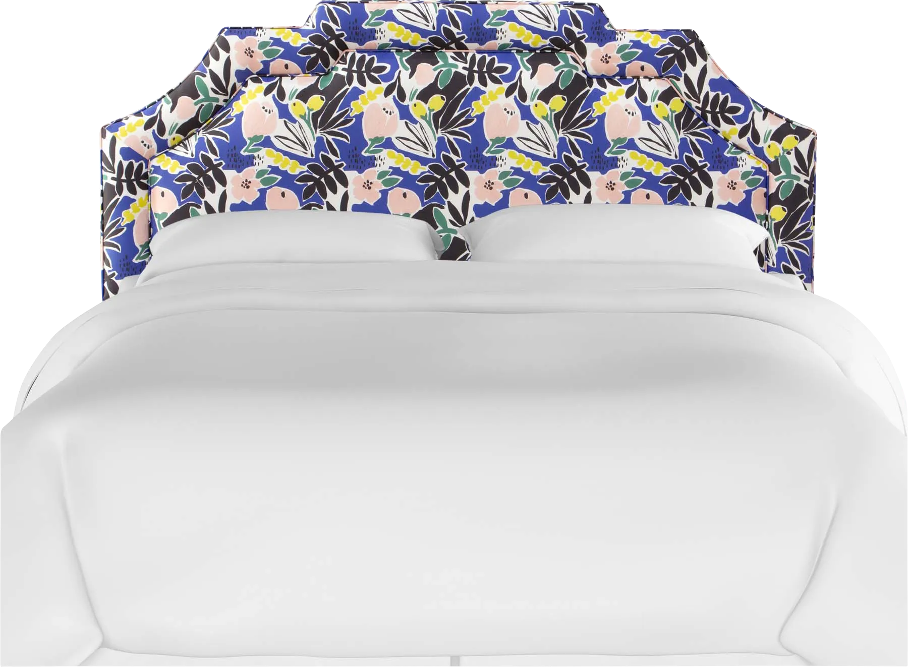 Evarelle II Cobalt Full Headboard - Image 1