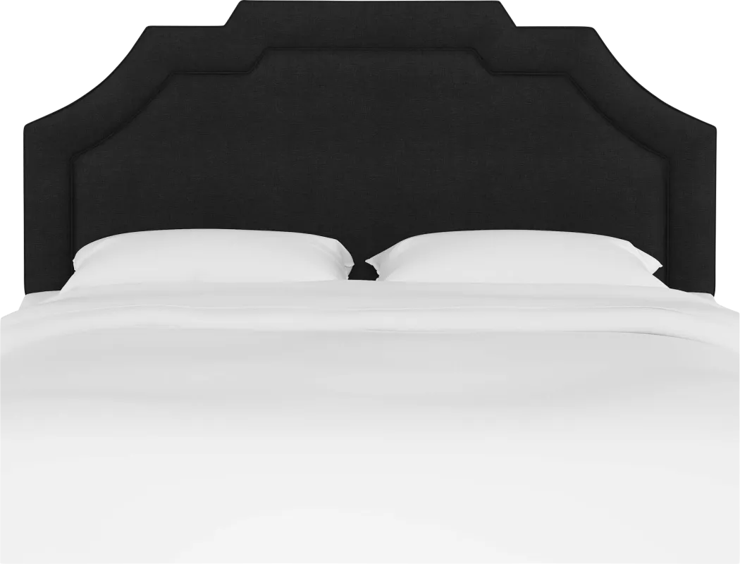 Evarelle I Black Twin Headboard