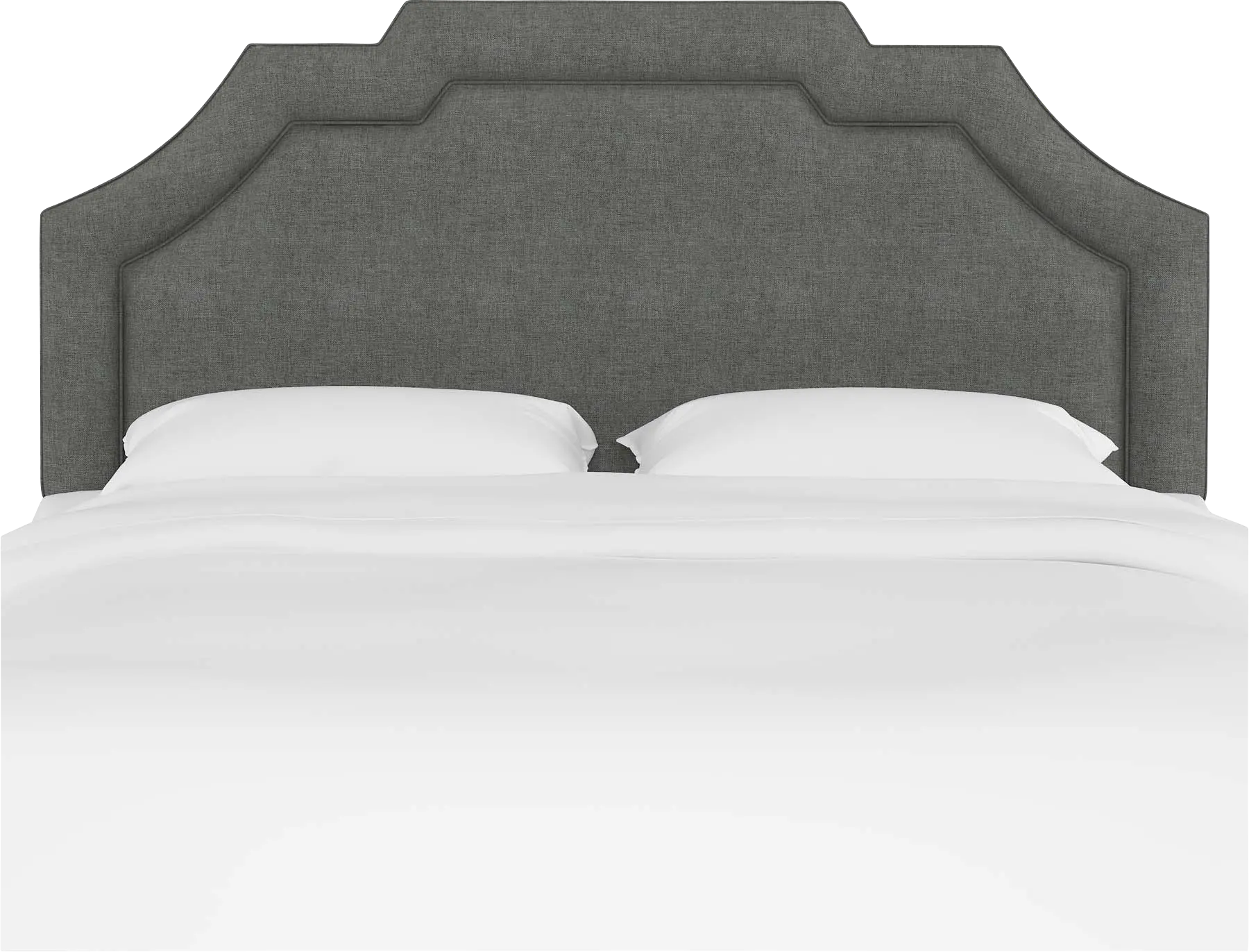 Evarelle I Charcoal King Headboard