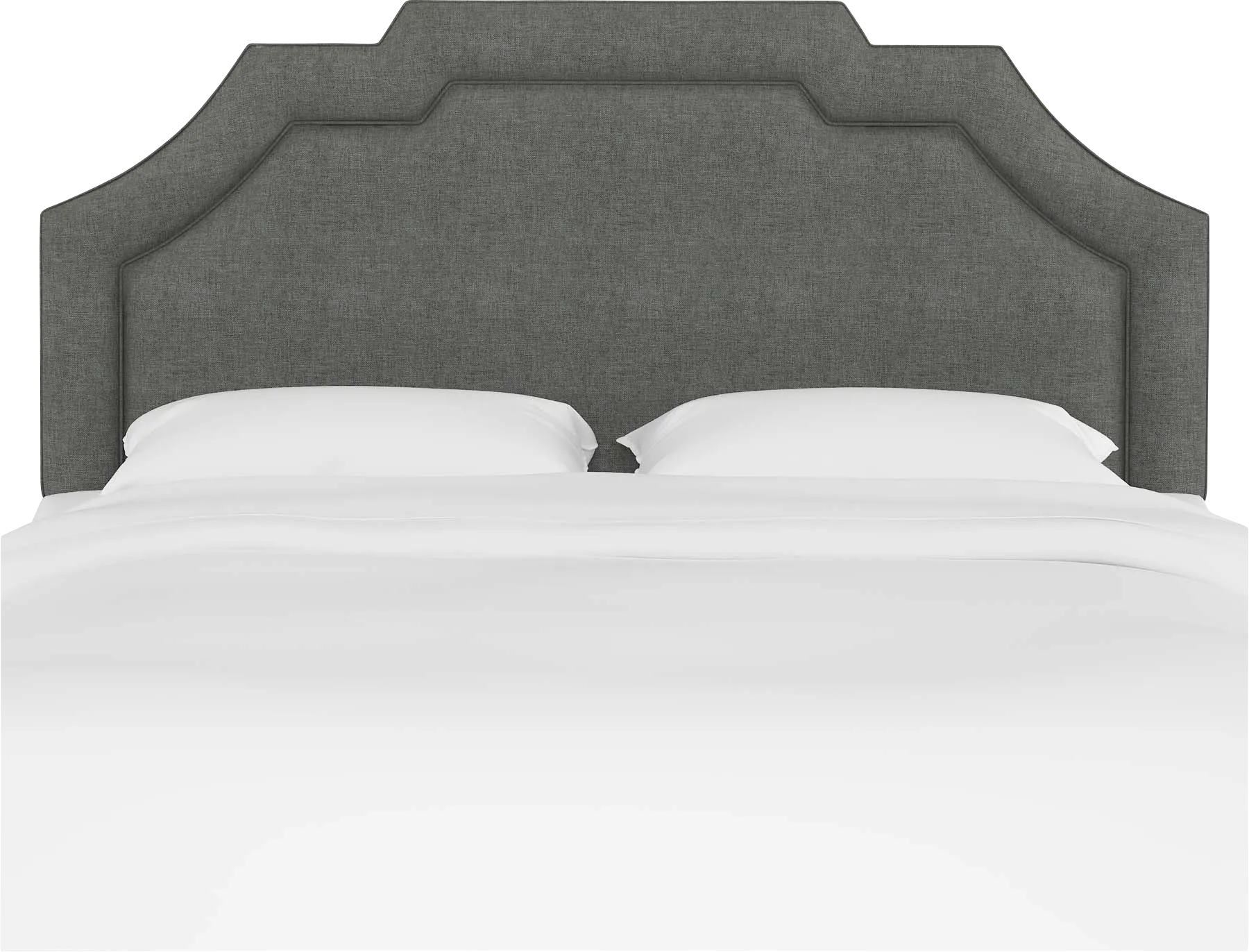 Evarelle I Charcoal Queen Headboard - Image 1