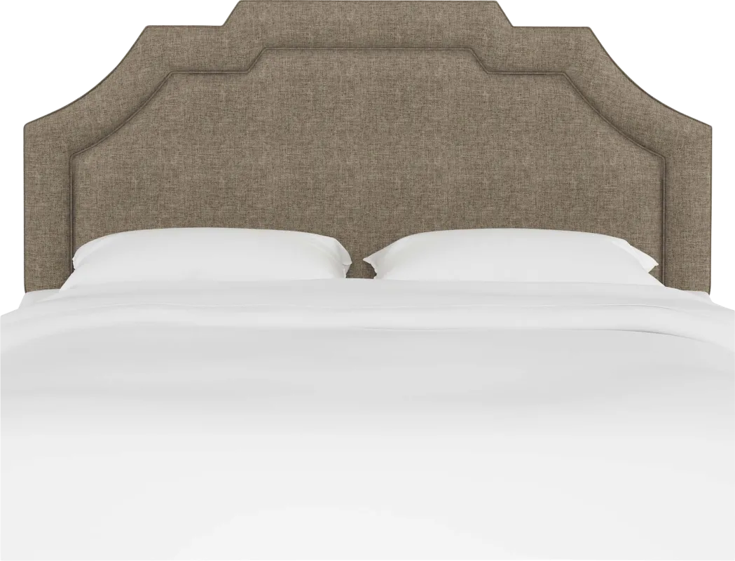 Evarelle I Tan King Headboard