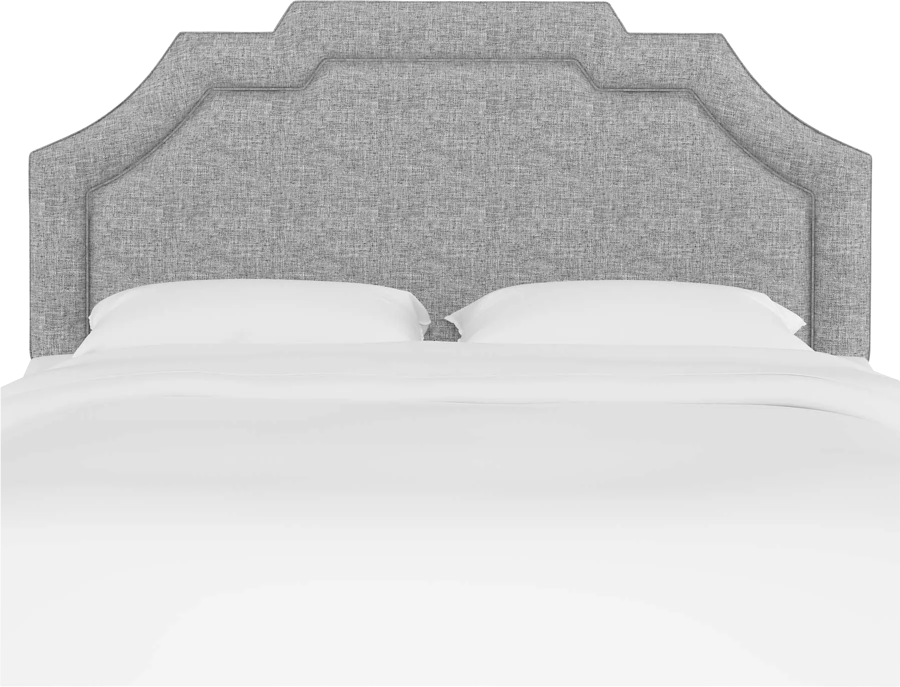 Evarelle I Light Gray Full Headboard - Image 1