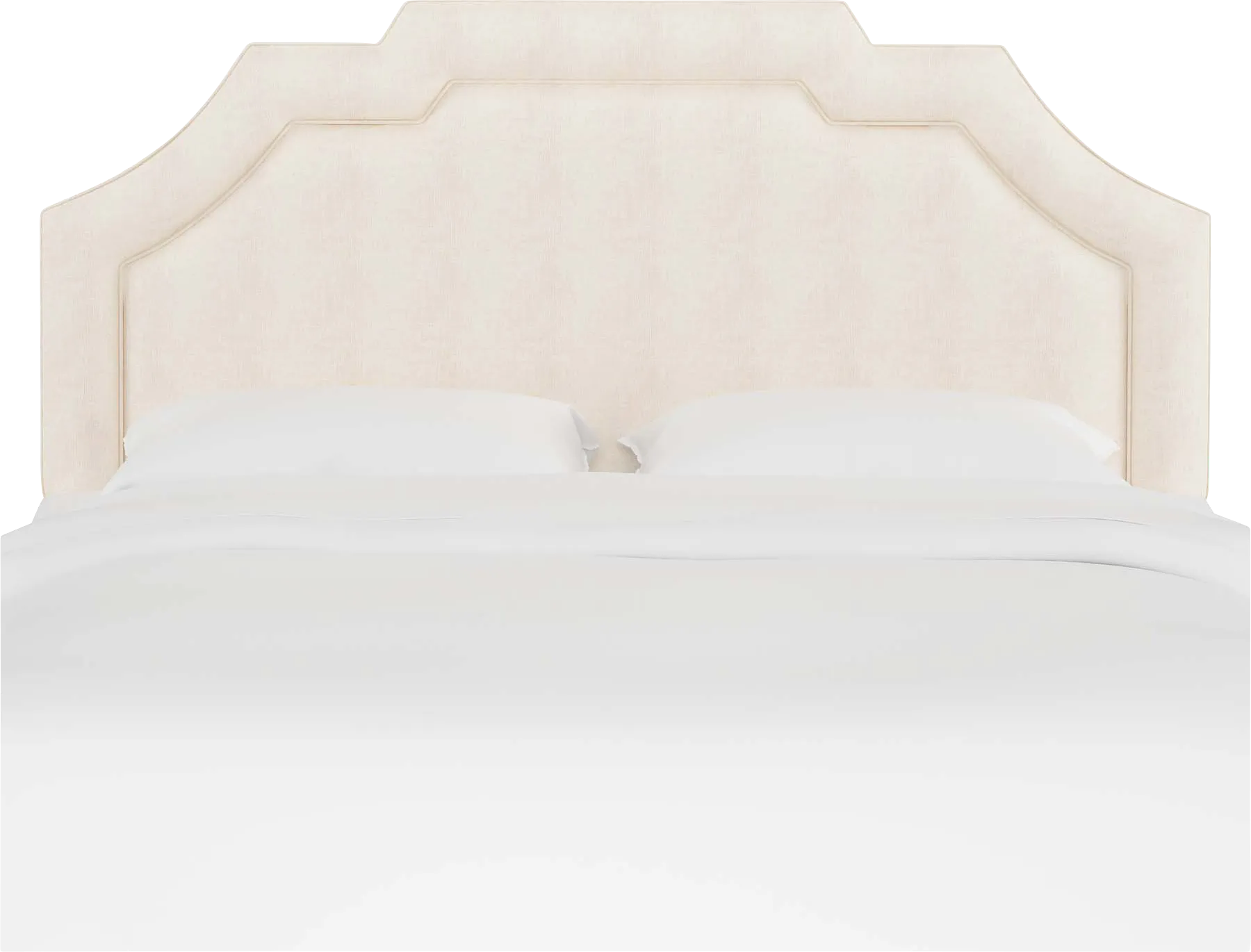 Evarelle I White King Headboard