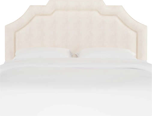 Evarelle I White King Headboard