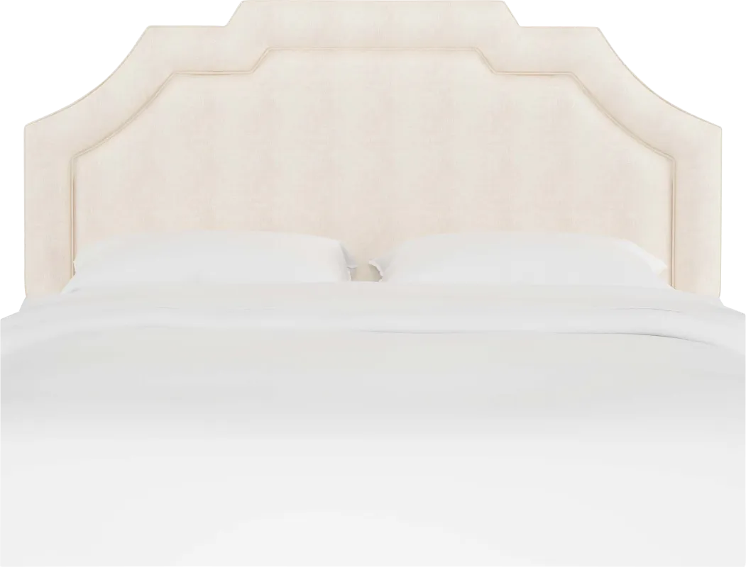 Evarelle I White Queen Headboard