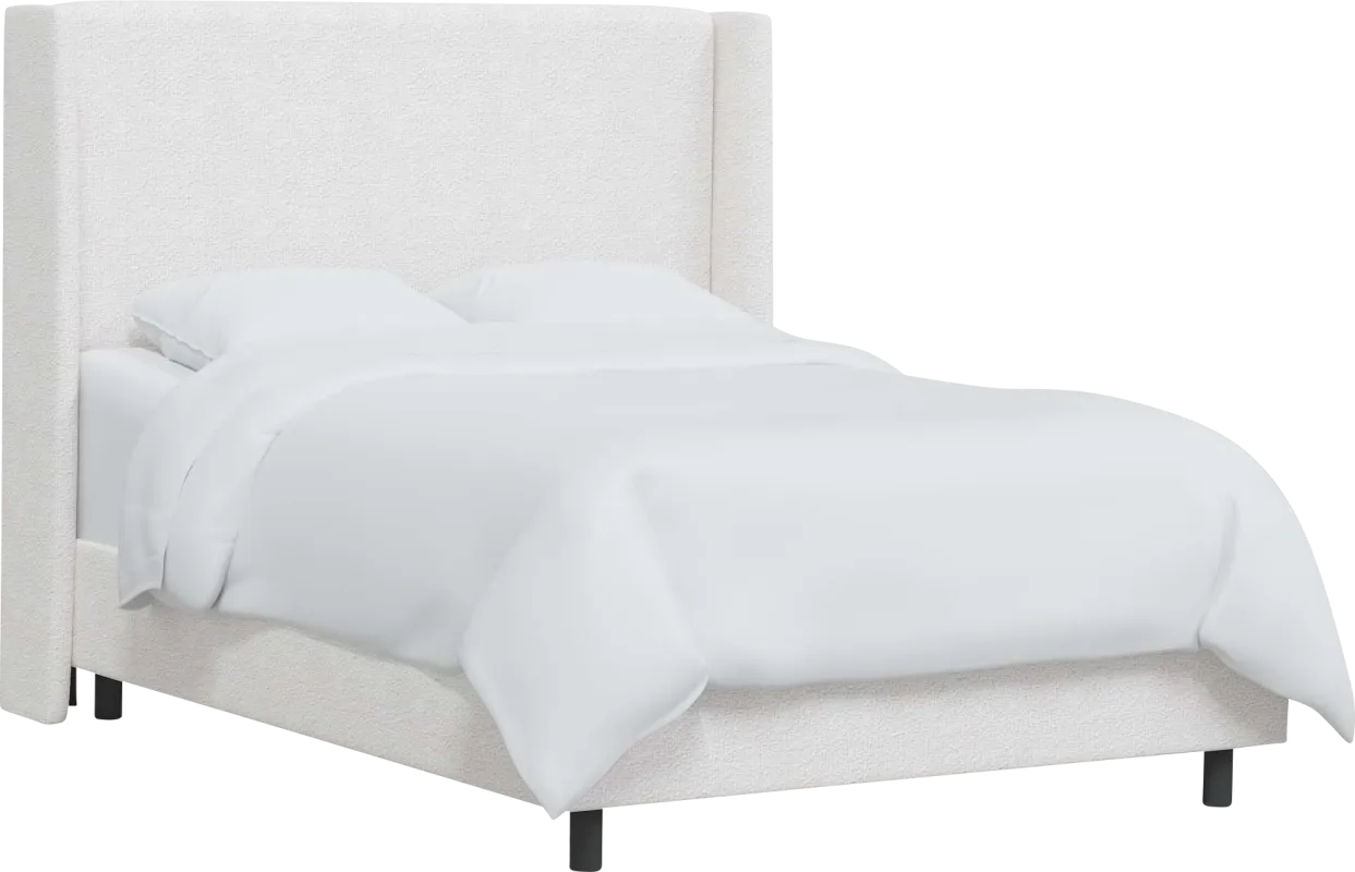 Delorna I White King Bed