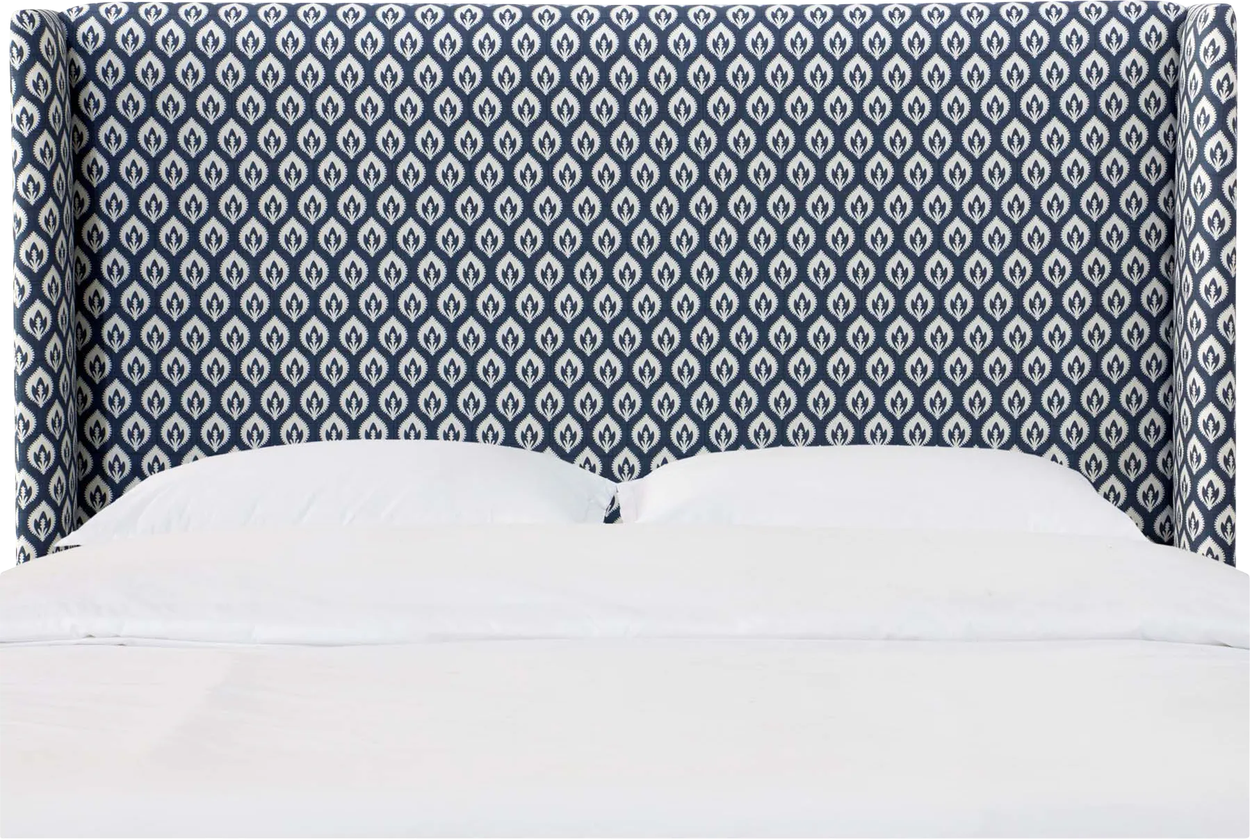 Delorna II Navy Queen Headboard - Image 1