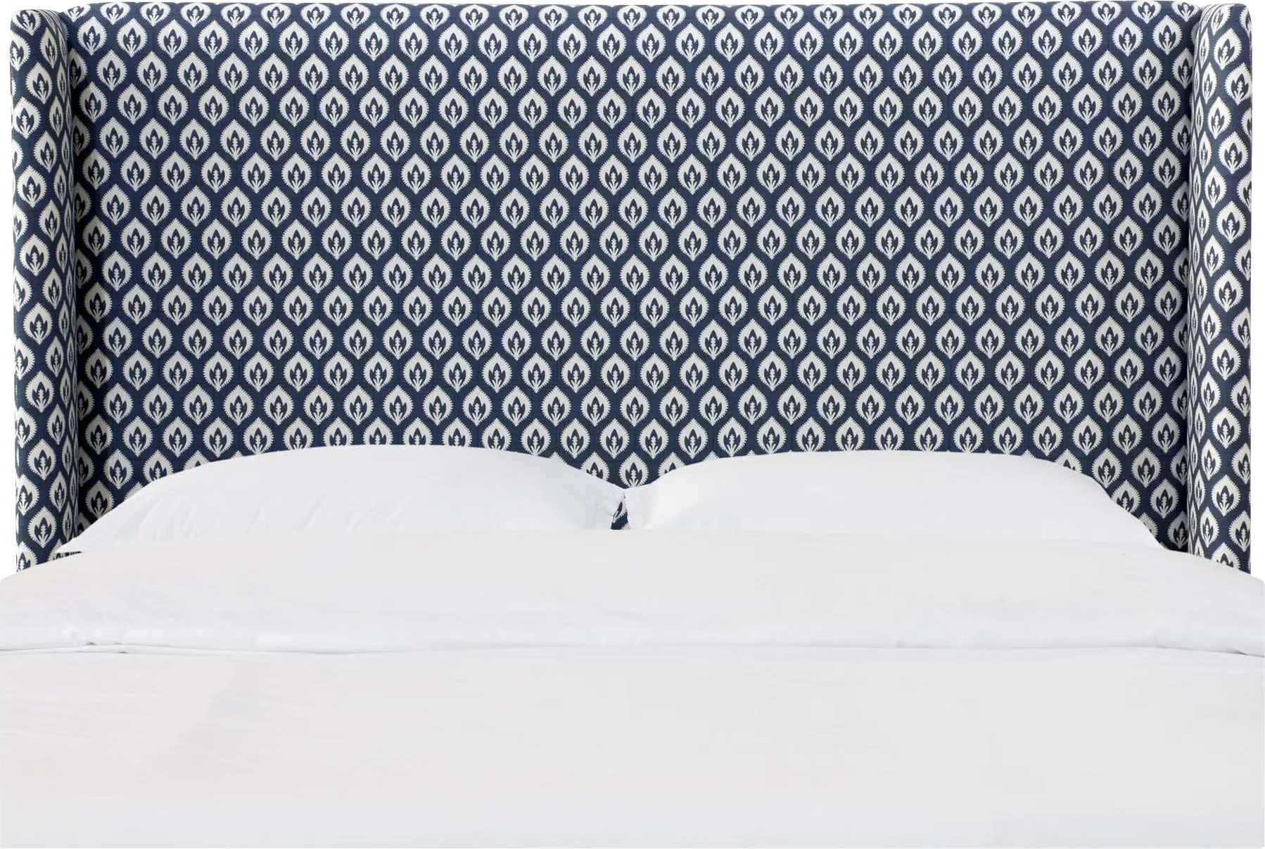 Delorna II Navy Queen Headboard