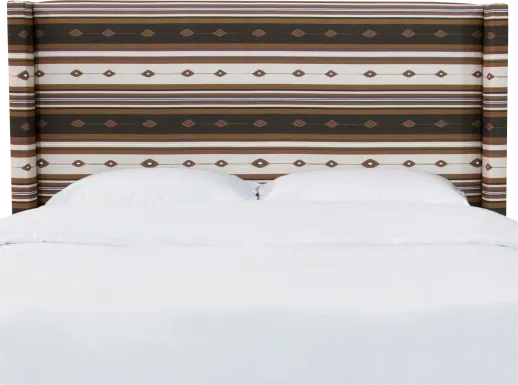 Delnary Brown King Headboard