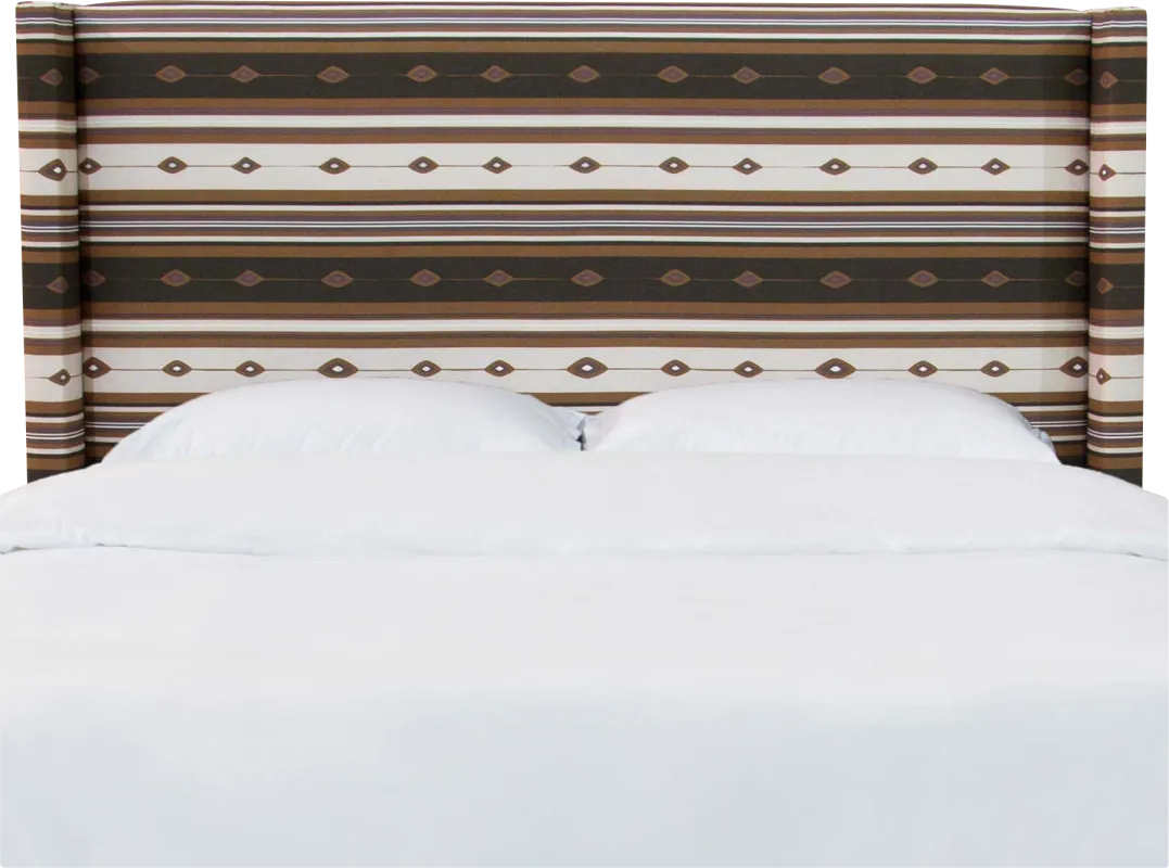 Delnary Brown King Headboard