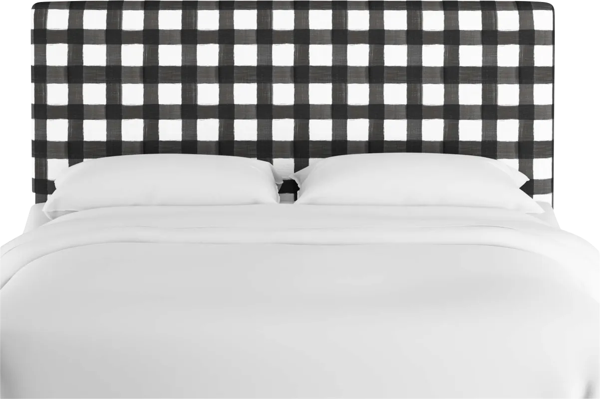 Ellalynn II Black Full Headboard