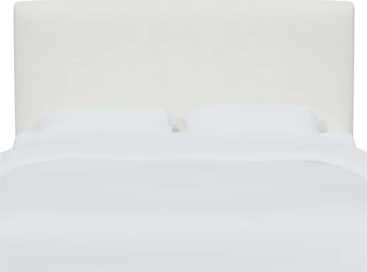 Ellalynn I White Twin Headboard
