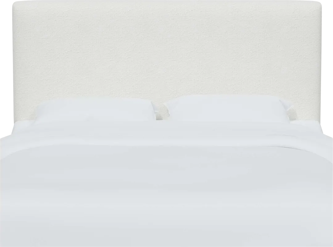 Ellalynn I White Twin Headboard