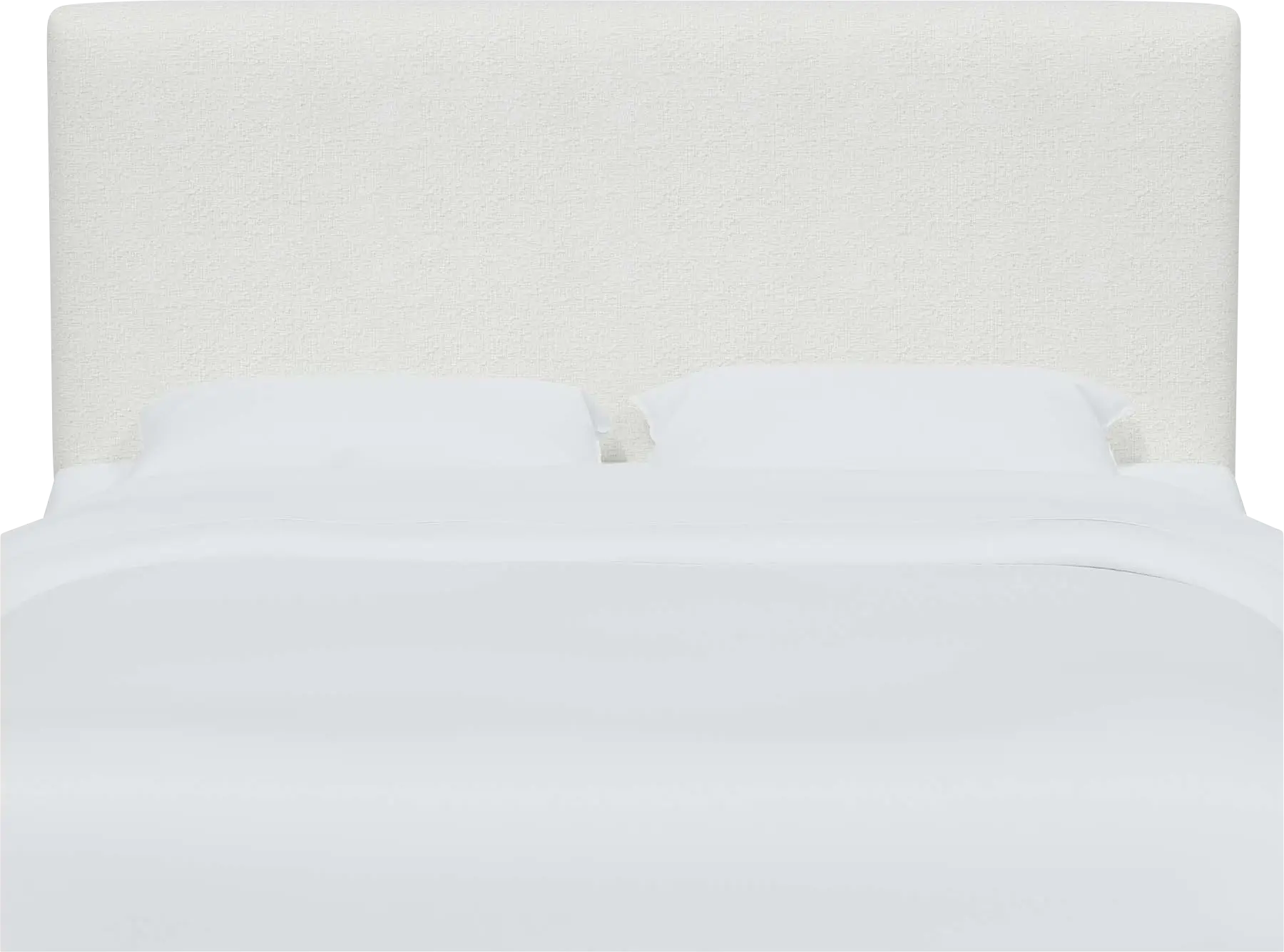 Ellalynn I White King Headboard