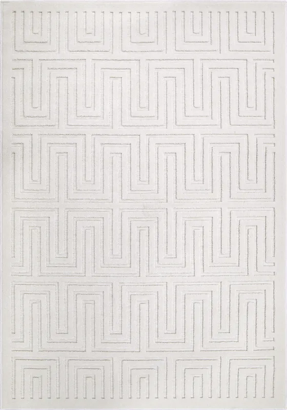 Denbigh White 5'2 x 7'6 Rug